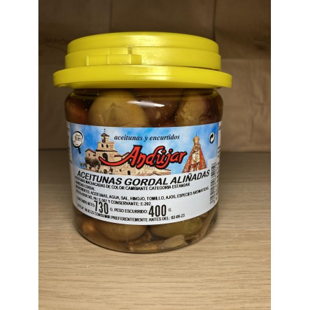 Oliwki GORDAL z ziołami 400 G PET