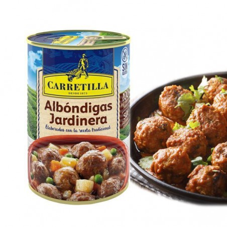 KULKI MIĘSNE Z WARZYWAMI ALBONDIGAS CARRETILLA 415 GR