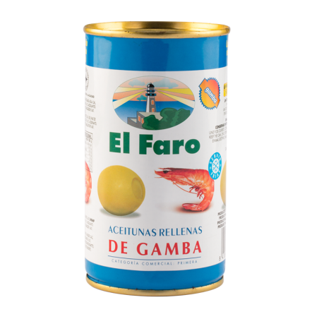 OLIWKI NADZIEWANE KREWETKAMI EL FARO 150 g