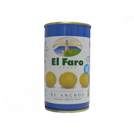 OLIWKI NADZIEWANE SARDELEM (ANCHOIS) EL FARO 150 g
