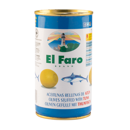 OLIWKI NADZIEWANE TUŃCZYKIEM EL FARO 150 g