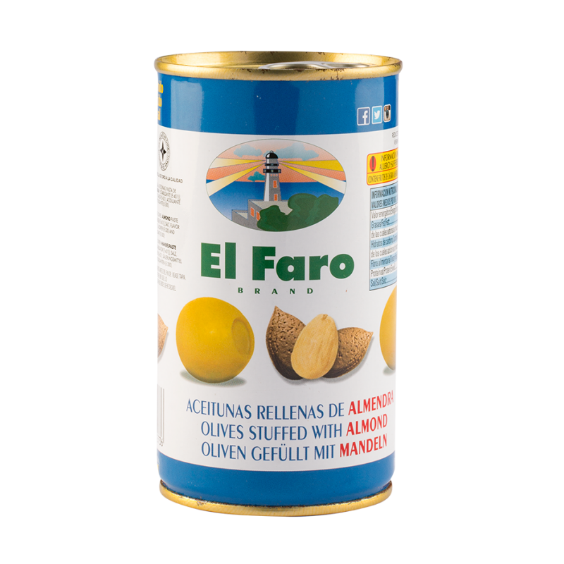 OLIWKI NADZIEWANE MIGDAŁAMI EL FARO 150 g