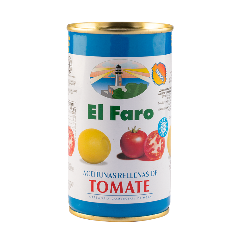 OLIWKI NADZIEWANE POMIDOREM EL FARO 150 g