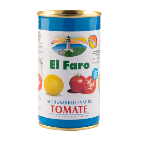 OLIWKI NADZIEWANE POMIDOREM EL FARO 150 g