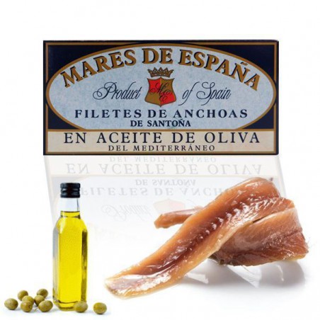 ANCHOIS CANTABRICO A.OLIVA MARES DE ESPANA 49 g
