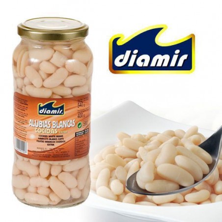 FASOLKA BIAŁA GOTOWANA DIAMIR-MONTEY 580 ML