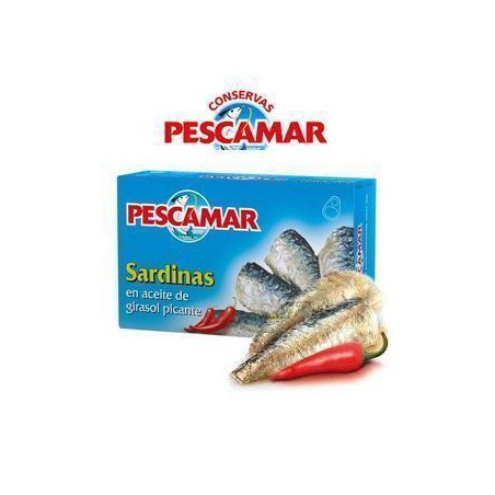SARDYNKI HISZPAŃSKIE W SOSIE OSTRYM PESCAMAR 125 G