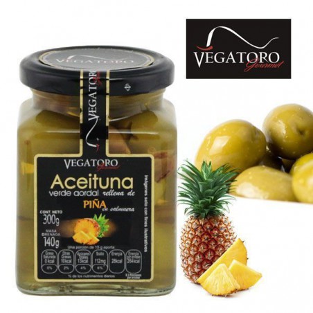 OLIWKI GORDAL NADZIEWANE ANANASEM VEGATORO 300GR