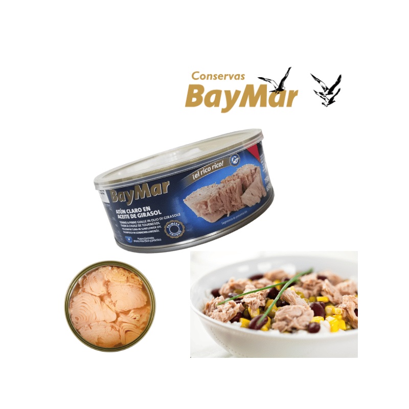 TUŃCZYK W OLEJU SŁONECZNIKOWYM BAYMAR 750 G