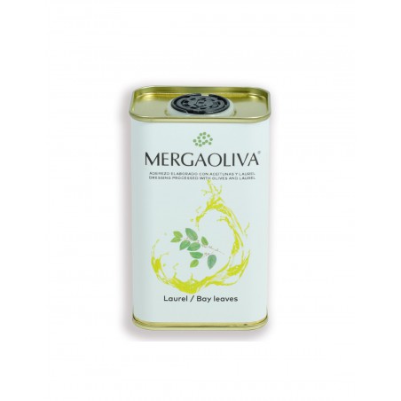 BALSAMICZNA OLIWA Z OLIWEK Z LIŚCIEM LAUROWYM EV MERGAOLIVA 250 ml