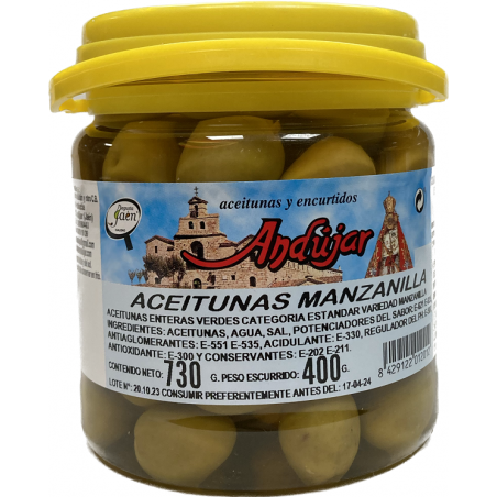 Oliwki MANZANILLA rumiankowe 400 g PET