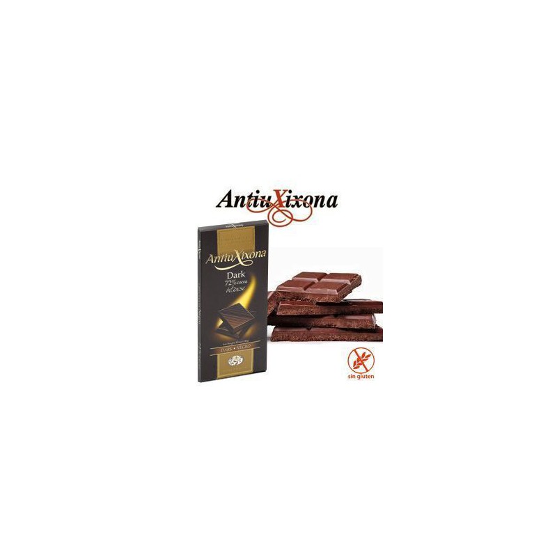 Czarna czekolada PREMIUM 72% CACAO 100 g