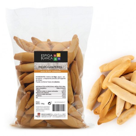 Paluszki picos camperas pełnoziarniste 180g E.Blanca