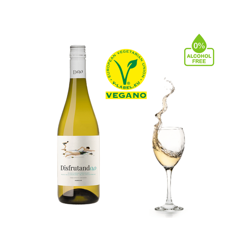 Wino białe BEZALKOGOLOWE VERDEJO VEGE