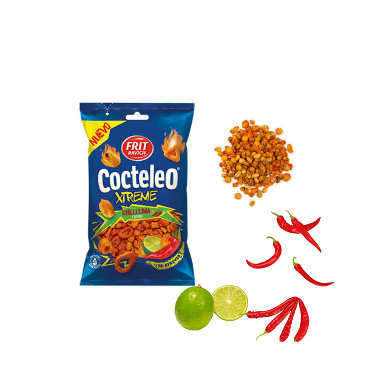 KOKTAJL ORZECHOWY CHILLI-LIMONKA FRIT RAVICH 120 GR