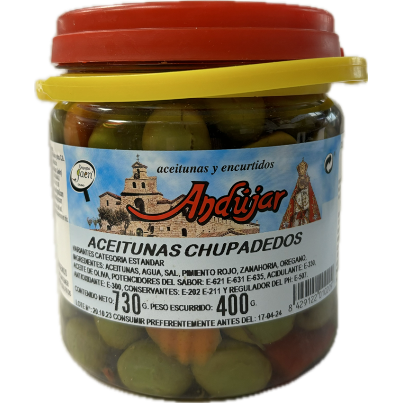 Oliwki CHUPADEDOS 400 g PET
