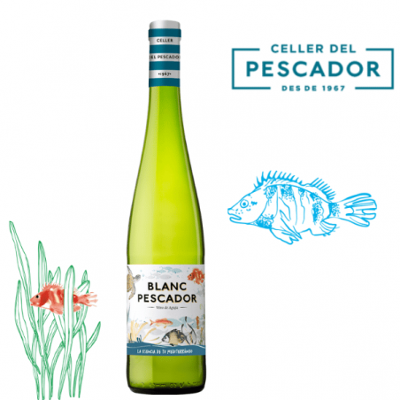 Wino BLANC PESCADOR półmusujące organiczne 0,75L