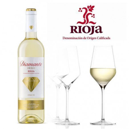 Wino BORDON DIAMANTE BLANCO SEMI DULCE 0,75L