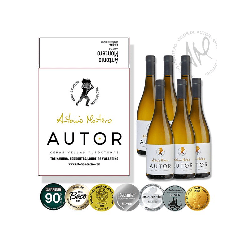 Wino ANTONIO MONTERO AUTOR BLANCO 0,75L