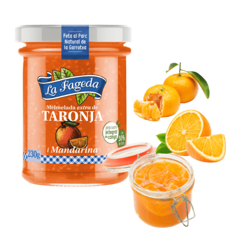 Marmolada POMARAŃCZOWA I MANDARYNKOWA 230 GR LA FAGEDA