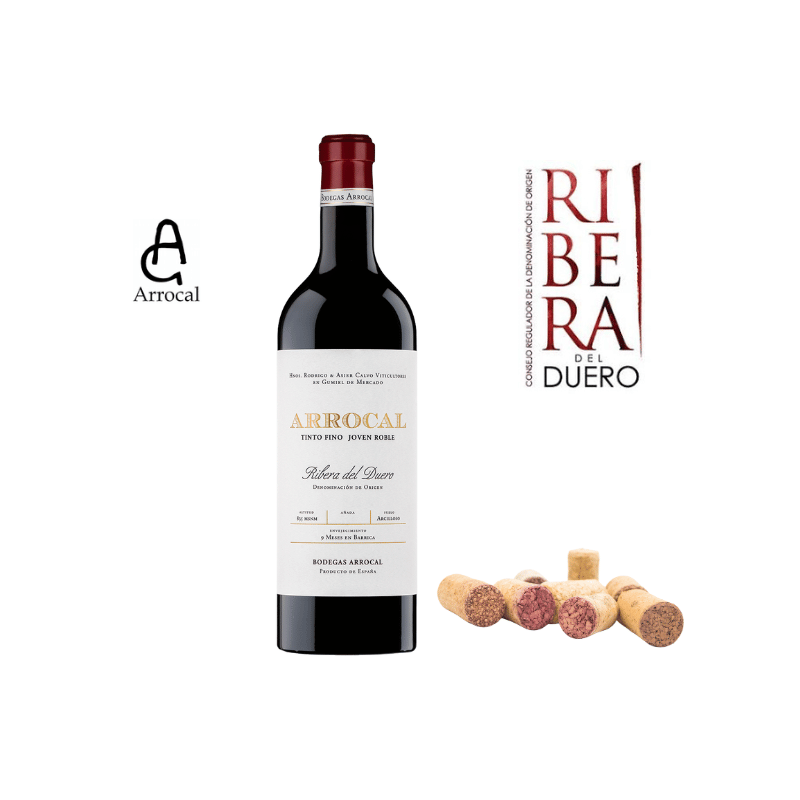 Wino ARROCAL ROBLE TINTO Ribera del Duero 0,75L