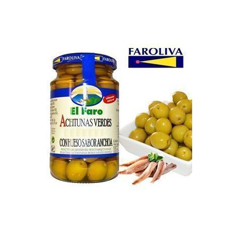 OLIWKI ZIELONE O SMAKU ANCHOIS EL FARO 370ML
