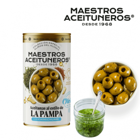 OLIWKI LA PAMPA M.ACEITUNEROS 370ML
