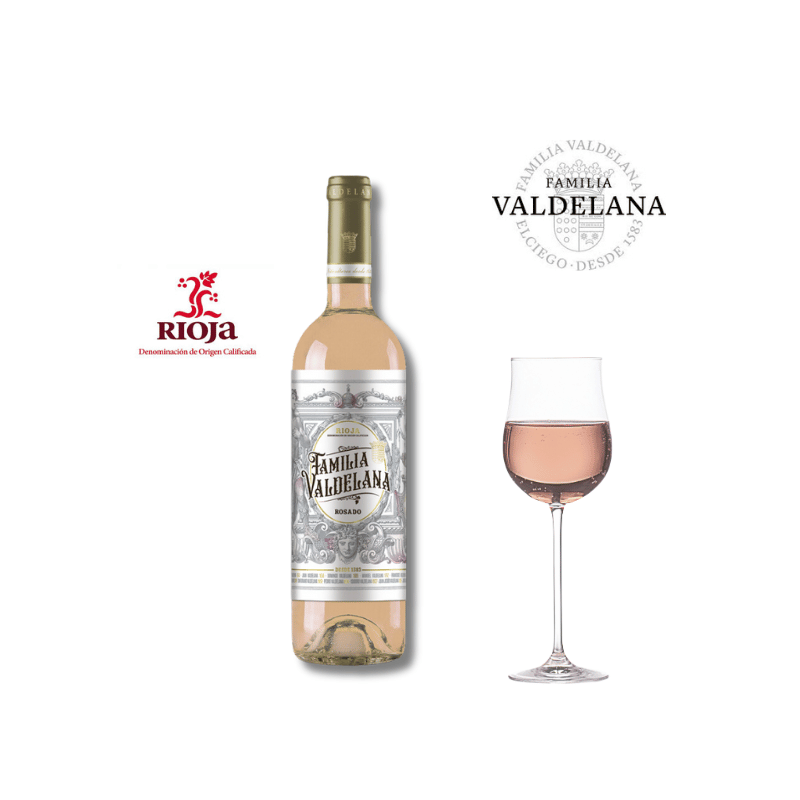 Wino różowe Rioja Familia Valdelana 0,75L
