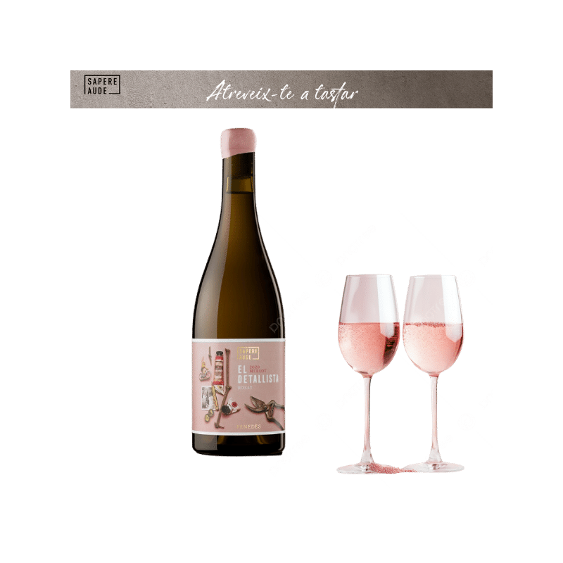 Wino rożowe EL DETALLISTA Penedez 0,75L