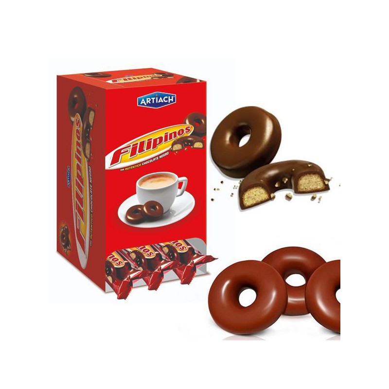 Ciastka FILIPINOS ciemna czekolada 75 gr
