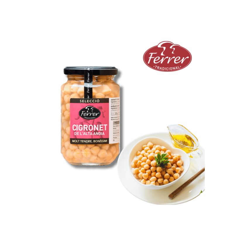Ciecierzyca (CIGRONETS) gotowana FERRER 320 gr