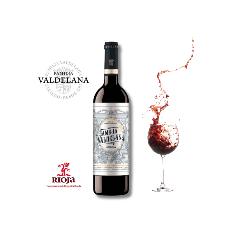 Wino FAMILIA VALDELANA TINTO JOVEN 750 ml