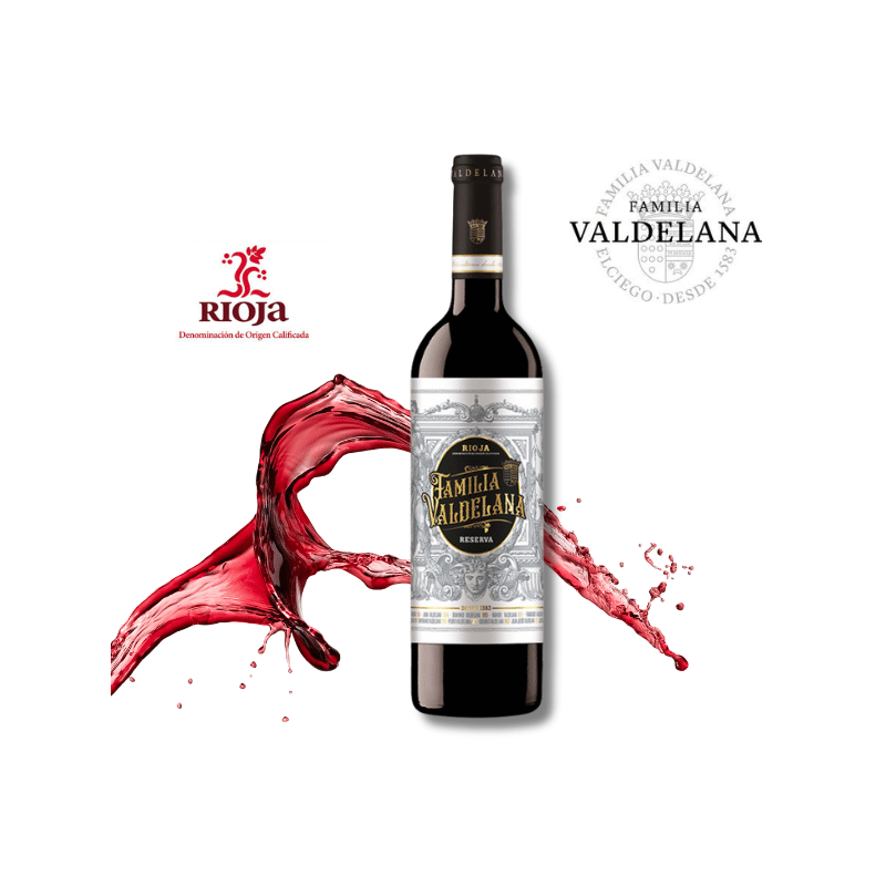 Wino FAMILIA VALDELANA TINTO RESERVA 750 ml