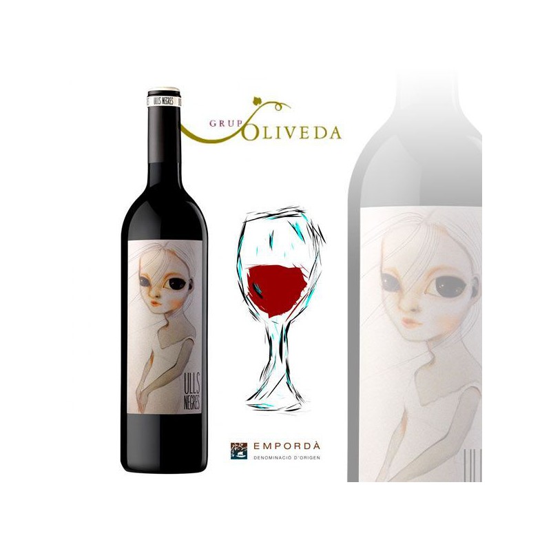 Wino ULLS NEGRES OLIVEDA TINTO 750 ml