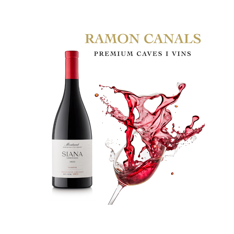 Wino RAMON CANALS SIANA TERRER TINTO 750 ml