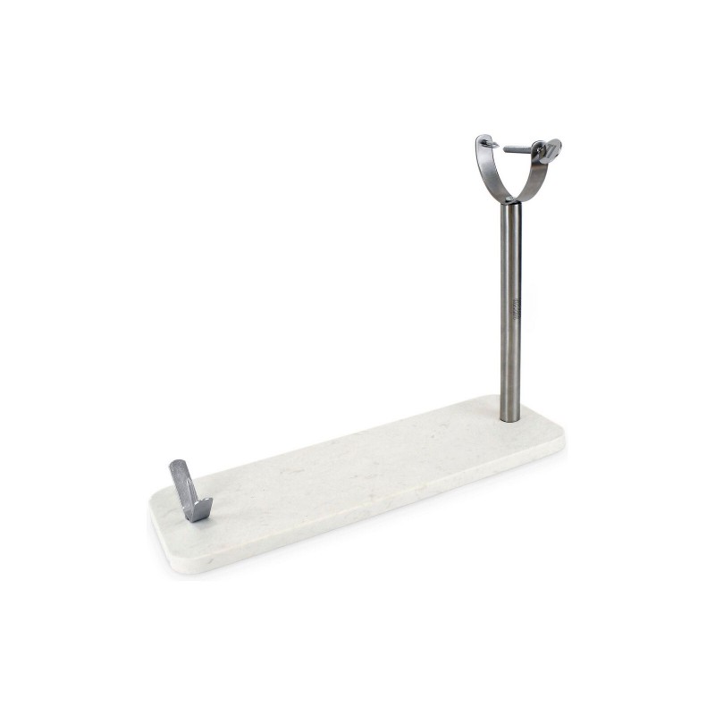 STOJAK NA SYZNKĘ Quttin Stal Marmur 48,5 x 16 x 1,8 cm 