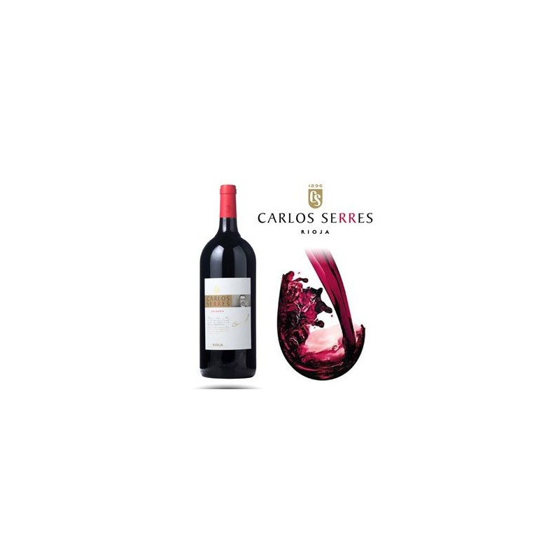 Wino CARLOS SERRES CRIANZA 1,5L