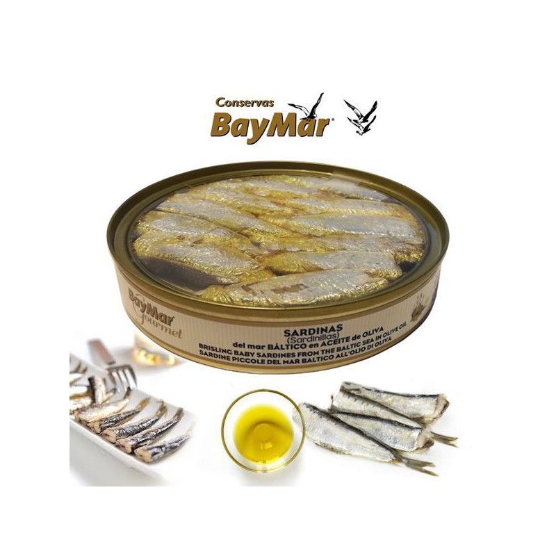 SARDYNY W OLIWIE Z OLIWEK BAYMAR GOURMET 120g