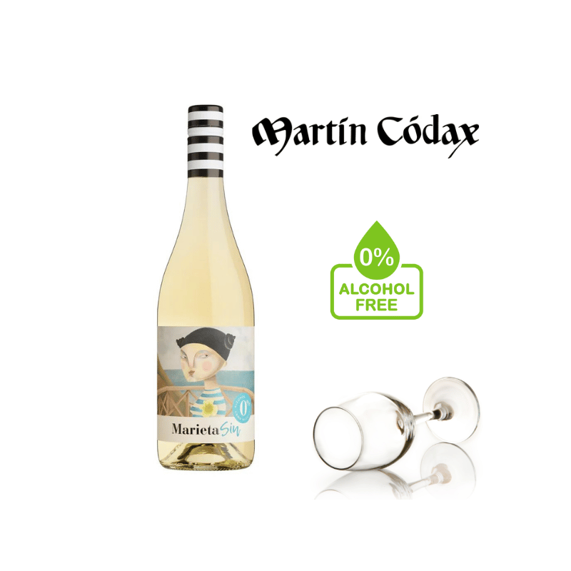 Wino MARIETA ALBARIÑO BLANCO bezalkog. 0,75L