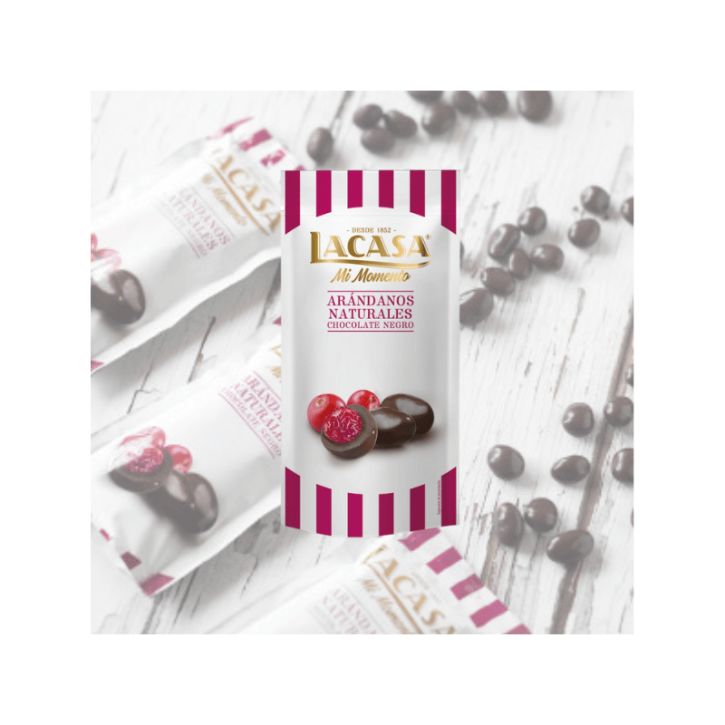 Zurawina w czekoladzie ciemnej Lacasa 60 gr
