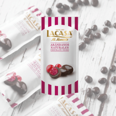 Zurawina w czekoladzie ciemnej Lacasa 60 gr