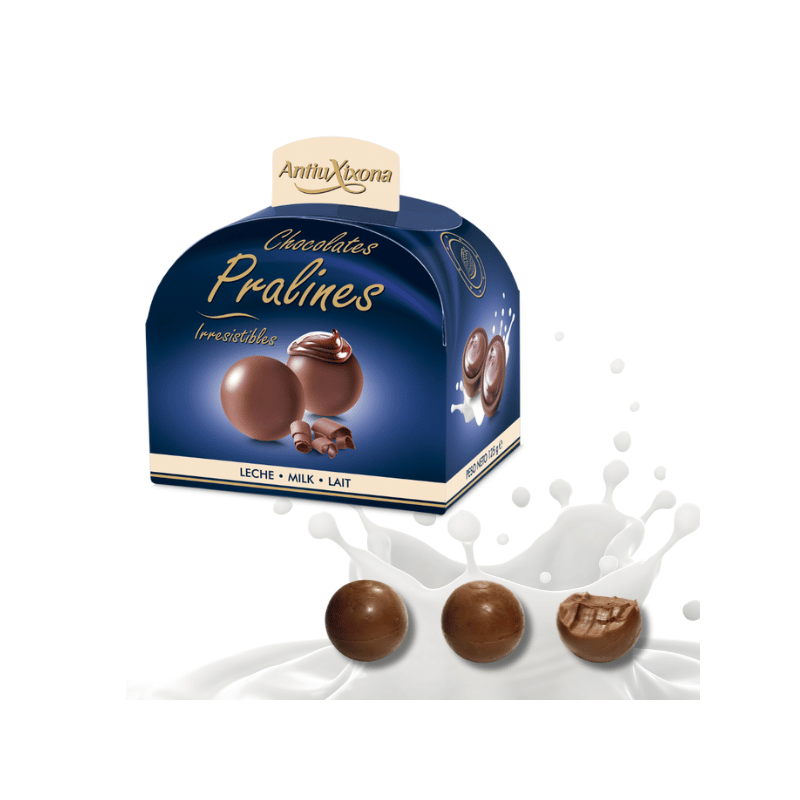 Mleczne czekoladkii pralinowe 125g Antiu Xixona