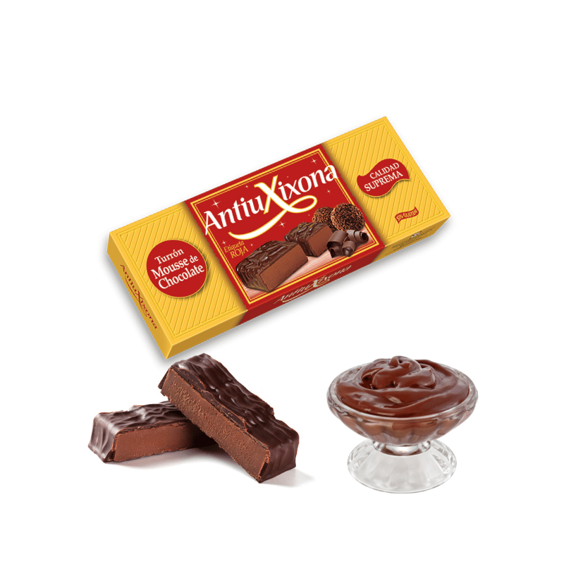 Turron z musem czekoladowym 150g Antiu Xixona