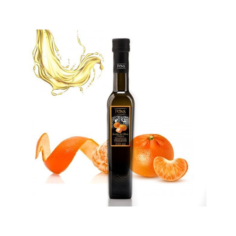 Oliwa z oliwek z MANDARYNĄ Clementine 250 ml PONS 