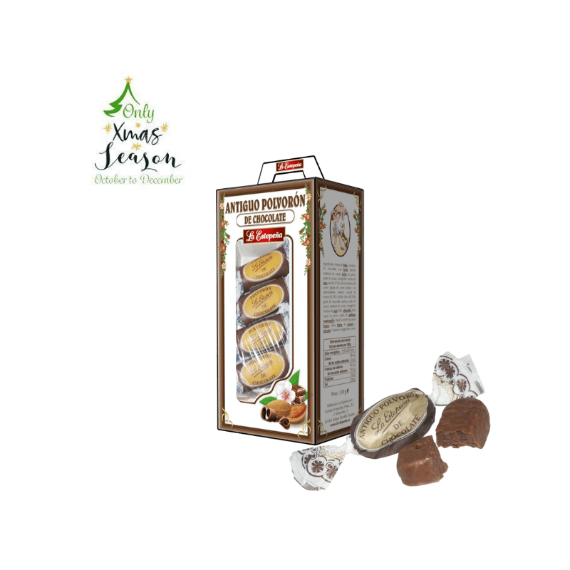 POLVORON migdałowe z czekoladą LA ESTEPEÑA 330 G
