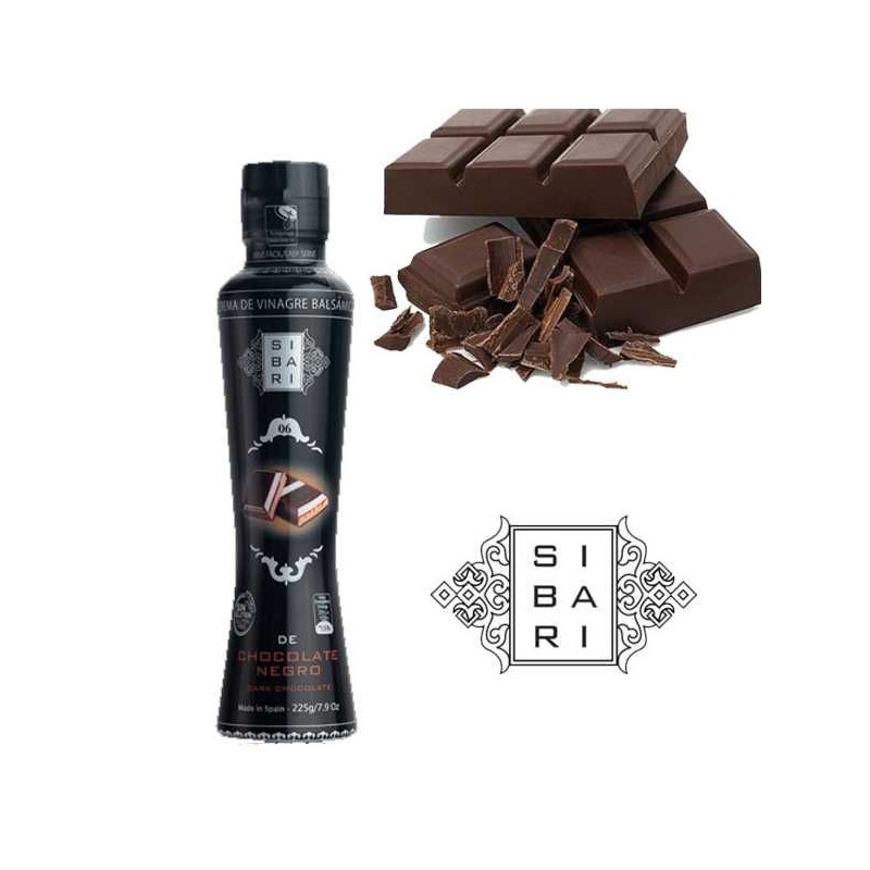 Kremowy ocet balzam. CIEMNA CZEKOLADA SIBARI 225GR