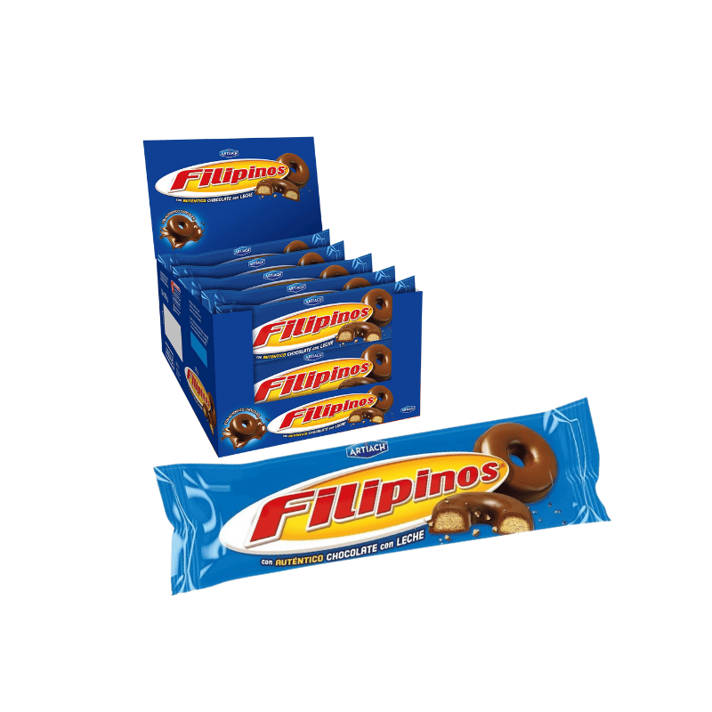 Ciastka FILIPINOS czekolada mleczna 128g