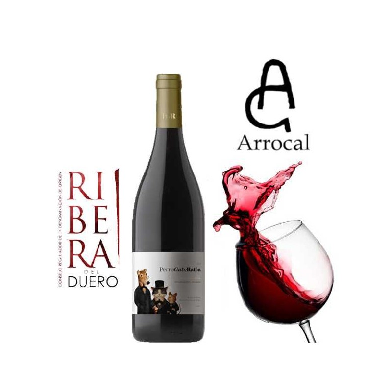 Wino PERRO GATO RATON CRIANZA TINTO 750 ml