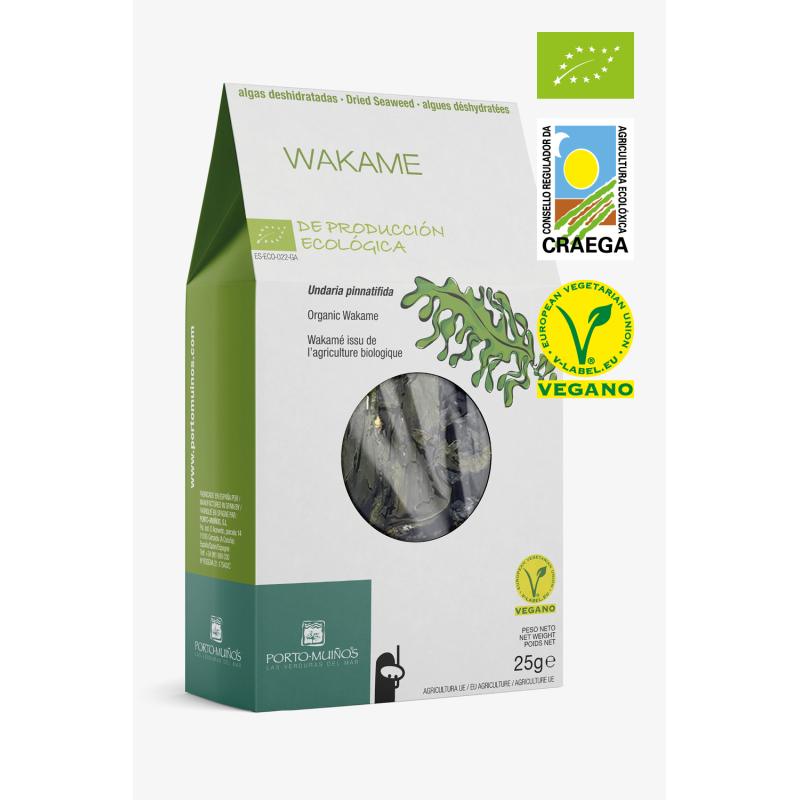 WAKAME wodorosty suszone 25g EKO
