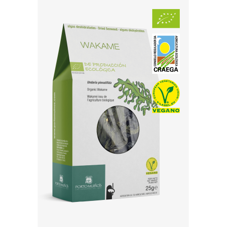 WAKAME wodorosty suszone 25g EKO